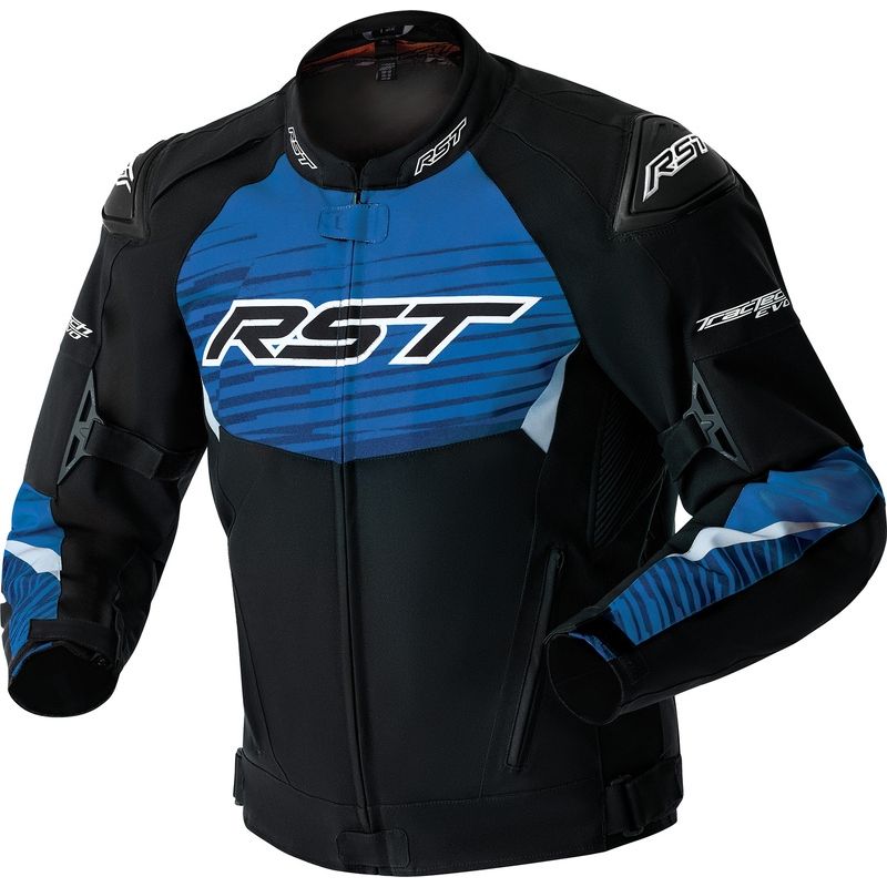 Chaqueta textil RST Tractech D3O - negro/azul - motoscamaralweb.com