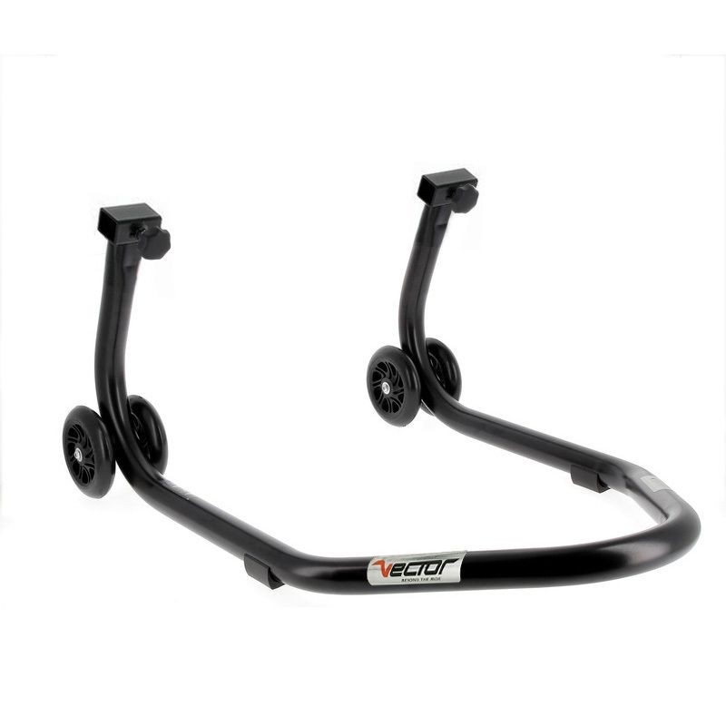 Caballete trasero universal VECTOR con soportes en V y L - motoscamaralweb.com