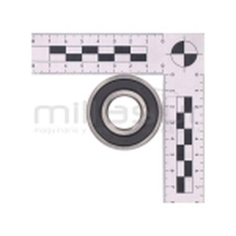 RODAMIENTO MOTOR LADO BOMBA 6204RZ 20x47x14 CA24. CA50 (29) (2HP - 2019) - motoscamaralweb.com