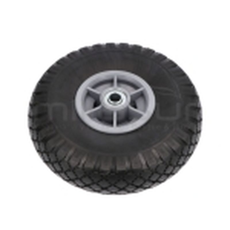 RUEDA PU 10 260MM 3.00-4 RODAMIENTO METÁLICO MAX.150KG - motoscamaralweb.com
