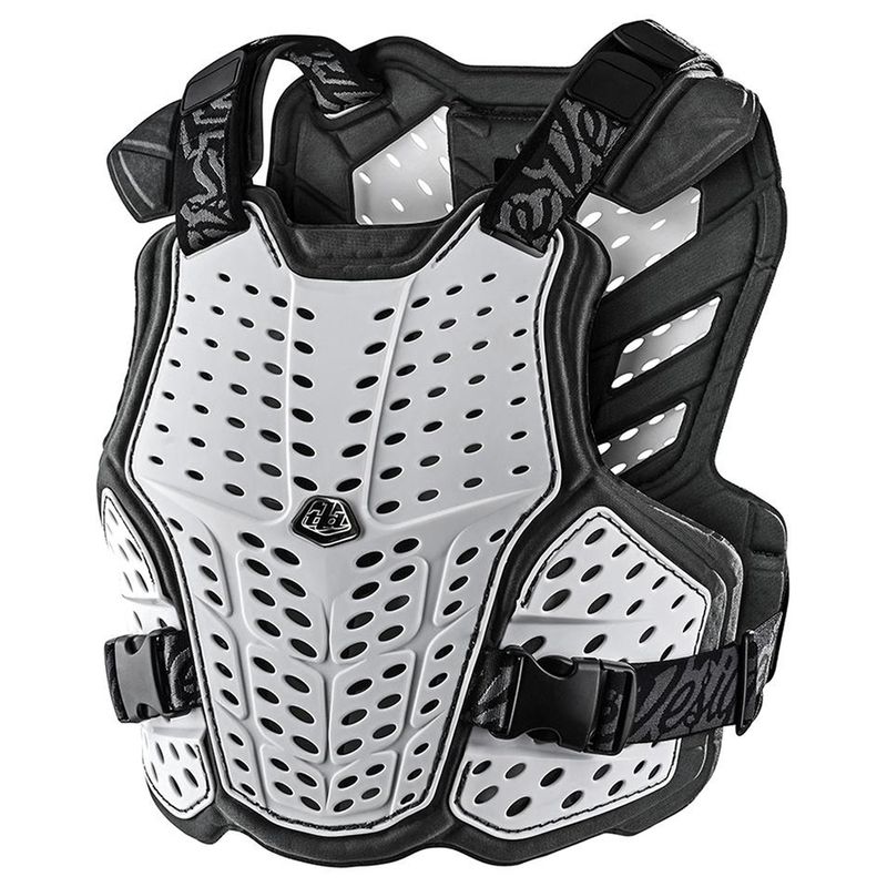 Peto TROY LEE DESIGNS Rockfight - Blanco - motoscamaralweb.com