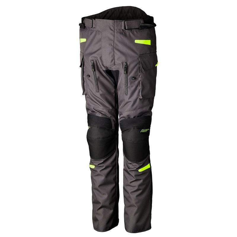 Pantalón textil RST Endurance CE hombre - Grafito / Amarillo Flúor - motoscamaralweb.com
