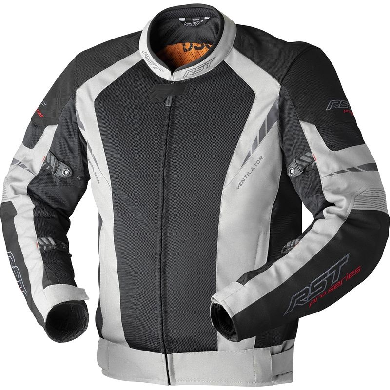 Chaqueta textil RST Pro Series Ventilator D3O - negro/plata - motoscamaralweb.com