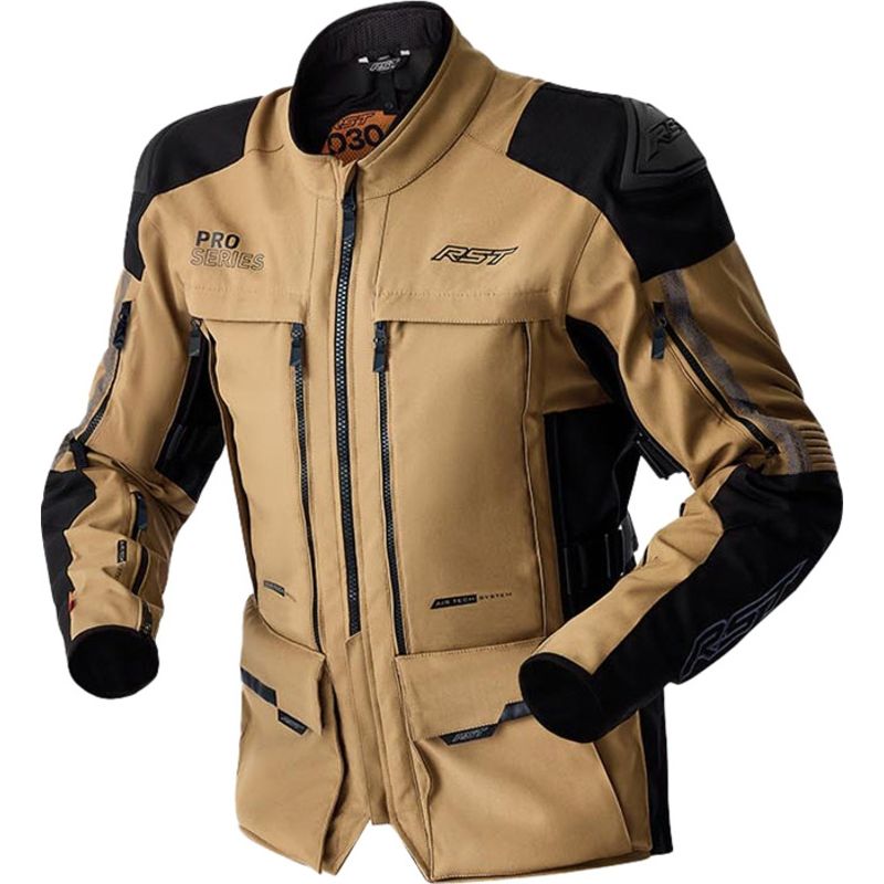 Chaqueta RST Pro Series Adventure D3O - arena/negro - motoscamaralweb.com