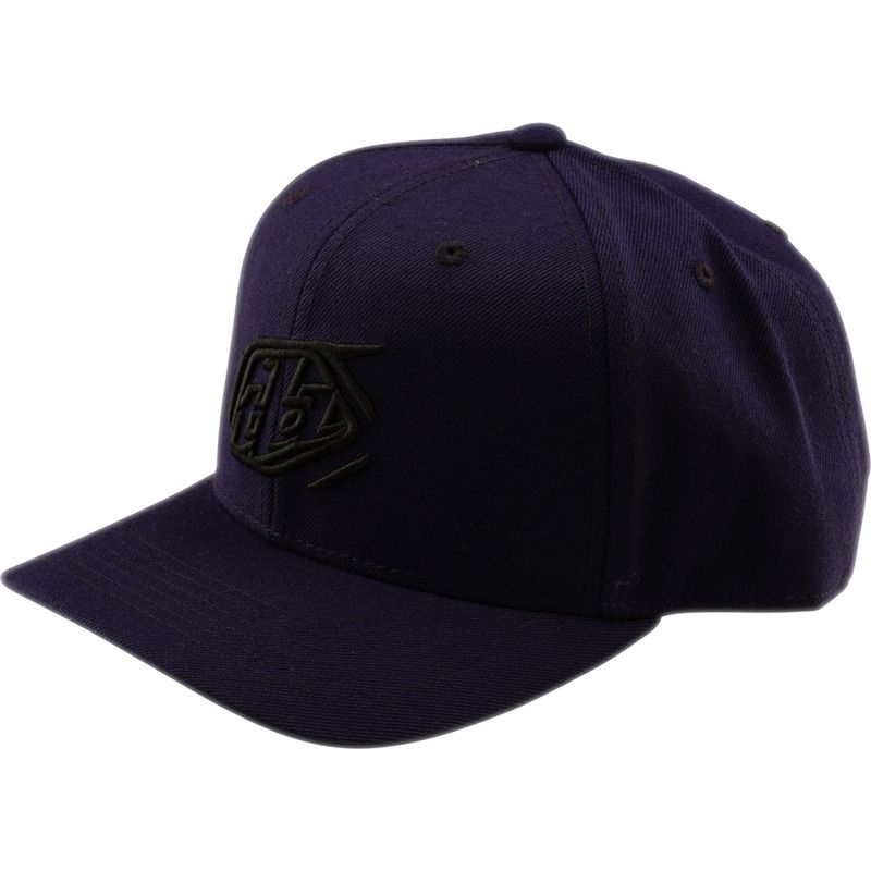 Gorra TROY LEE DESIGNS Curved Snapback Badge - Indigo - motoscamaralweb.com