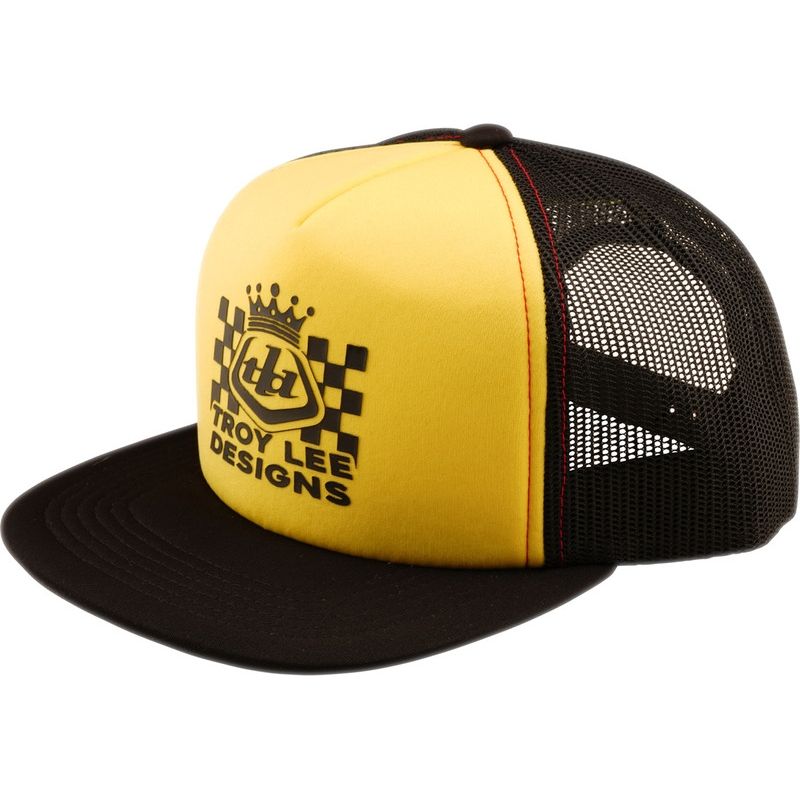 Gorra TROY LEE DESIGNS Trucker Snapback - Friday Night Black/Gold - motoscamaralweb.com