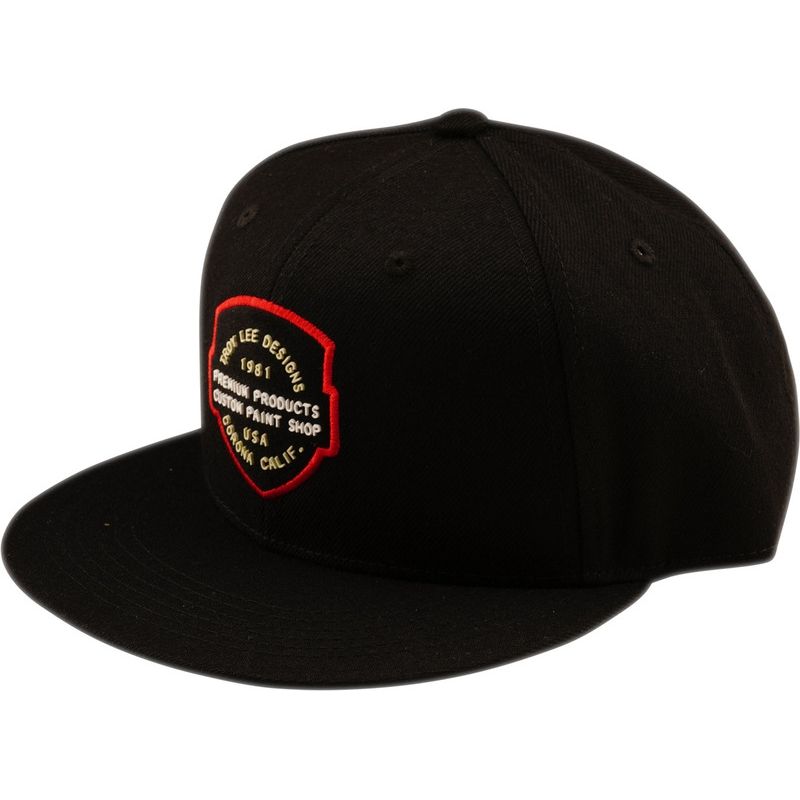 Gorra TROY LEE DESIGNS Flat Bill Snapback Imprint - negro - motoscamaralweb.com