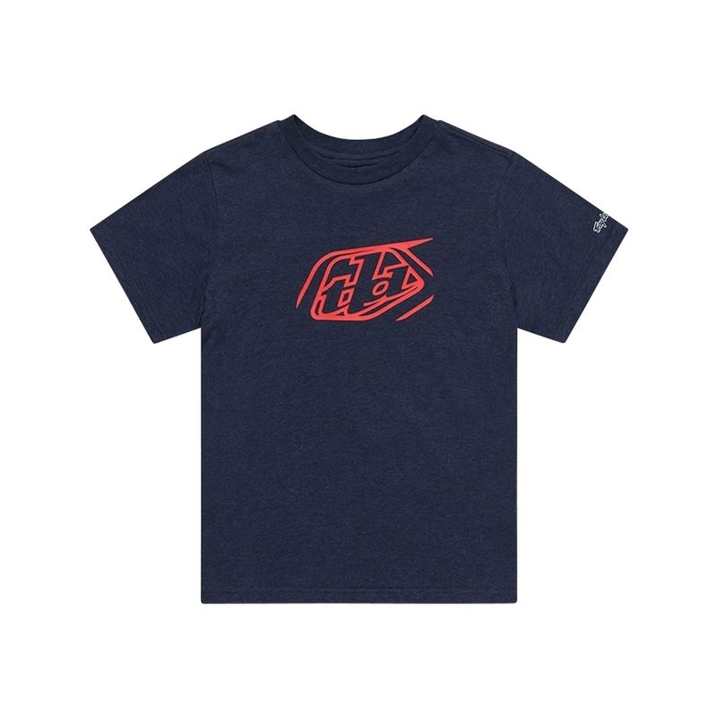 Camiseta infantil TROY LEE DESIGNS Badge - Navy Heater - motoscamaralweb.com