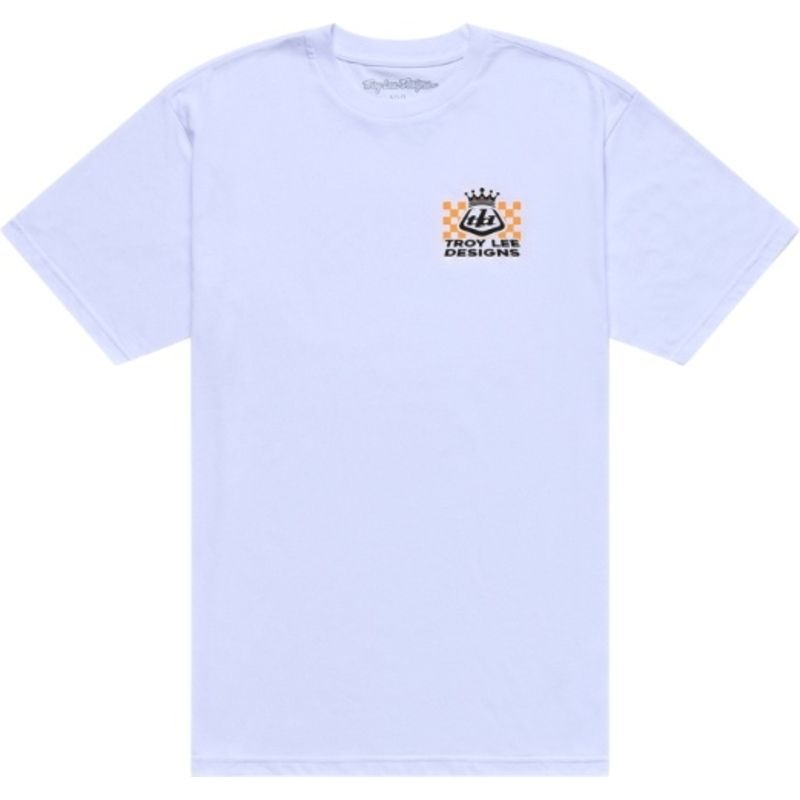 Camiseta TROY LEE DESIGNS Friday Night - blanco - motoscamaralweb.com