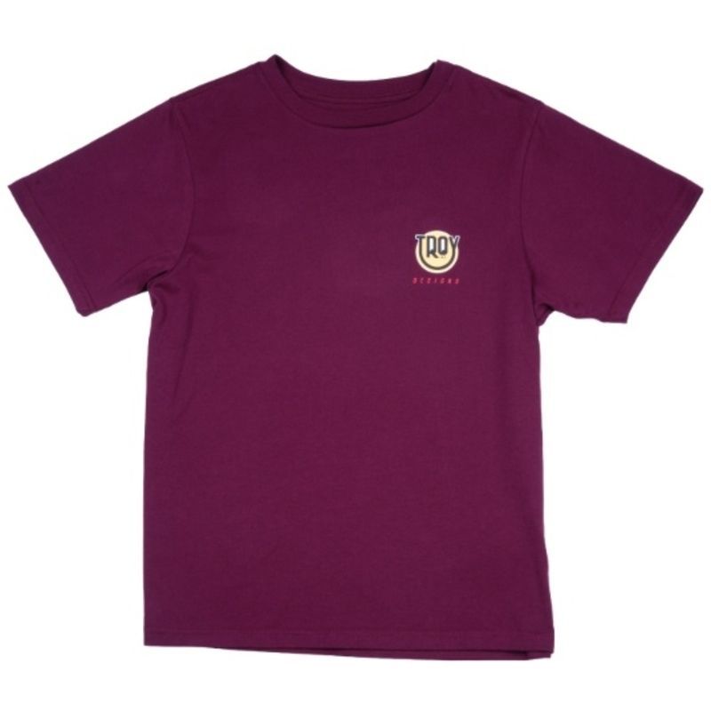 Camiseta mujer TROY LEE DESIGNS Happy Dayz - Sangria - motoscamaralweb.com