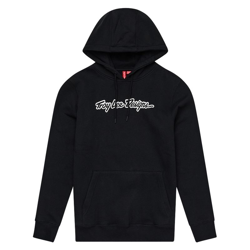 Sudadera con capucha TROY LEE DESIGNS Signature - negro - motoscamaralweb.com