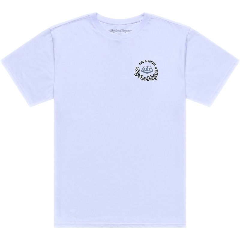 Camiseta TROY LEE DESIGNS Carb Club - blanco - motoscamaralweb.com