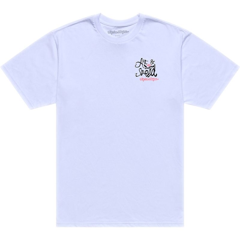 Camiseta TROY LEE DESIGNS Heritage - blanco - motoscamaralweb.com