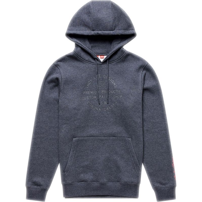 Sudadera con capucha TROY LEE DESIGNS Imprint - Black Heather - motoscamaralweb.com