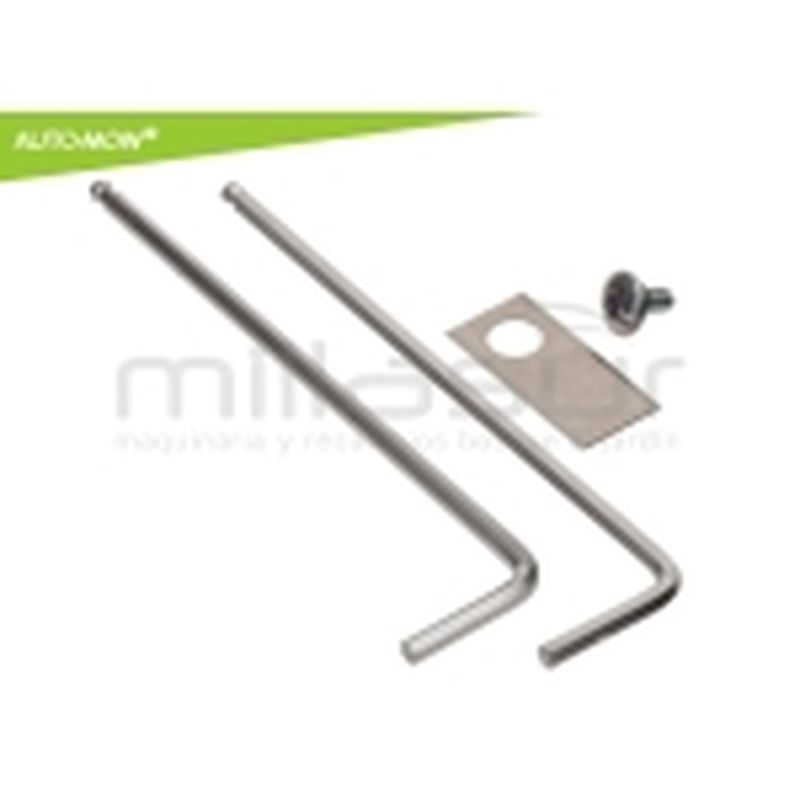 JUEGO 300 CUCHILLAS C/ TORNILLOS ROBOT CORTAC. HONDA MIIMO - motoscamaralweb.com