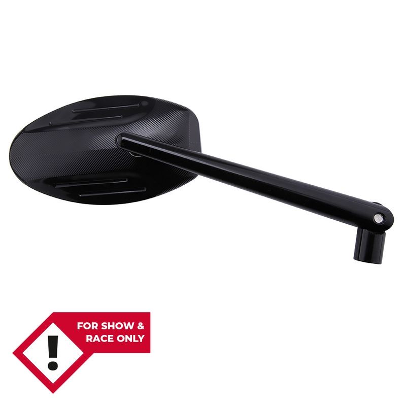 Retrovisor de manillar HIGHSIDER smart Ferrara - negro - motoscamaralweb.com