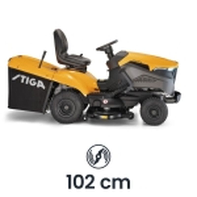 STIGA Tractor de gasolina Estate 7102 W - motoscamaralweb.com