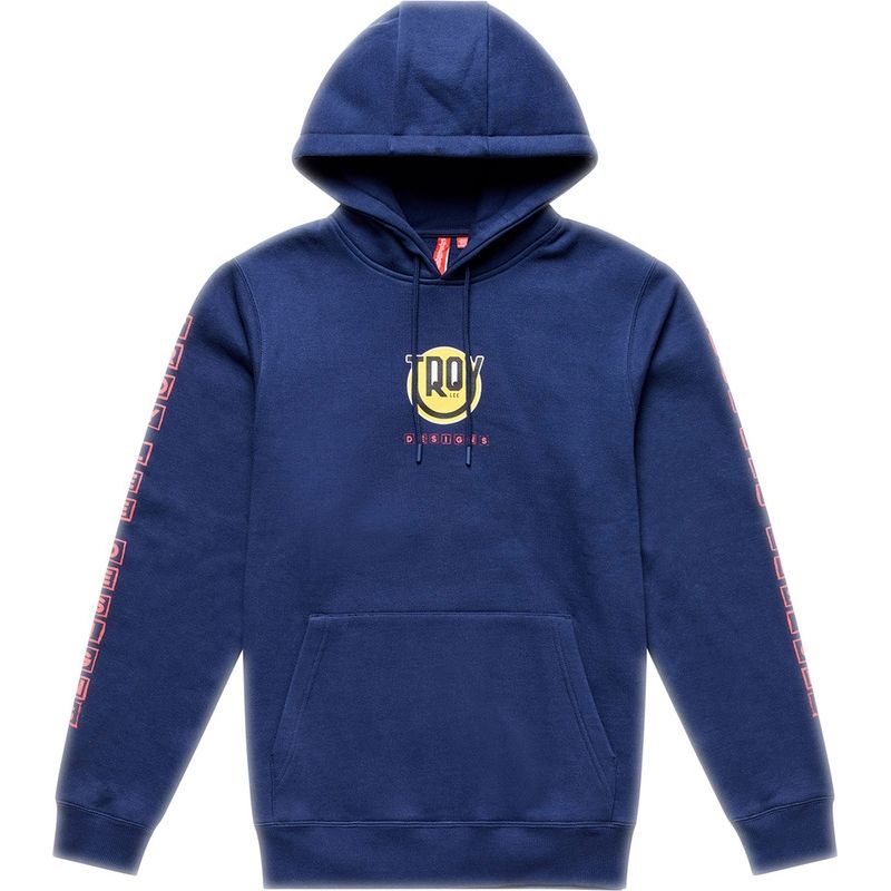 Sudadera con capucha TROY LEE DESIGNS Happy Dayz - Navy - motoscamaralweb.com