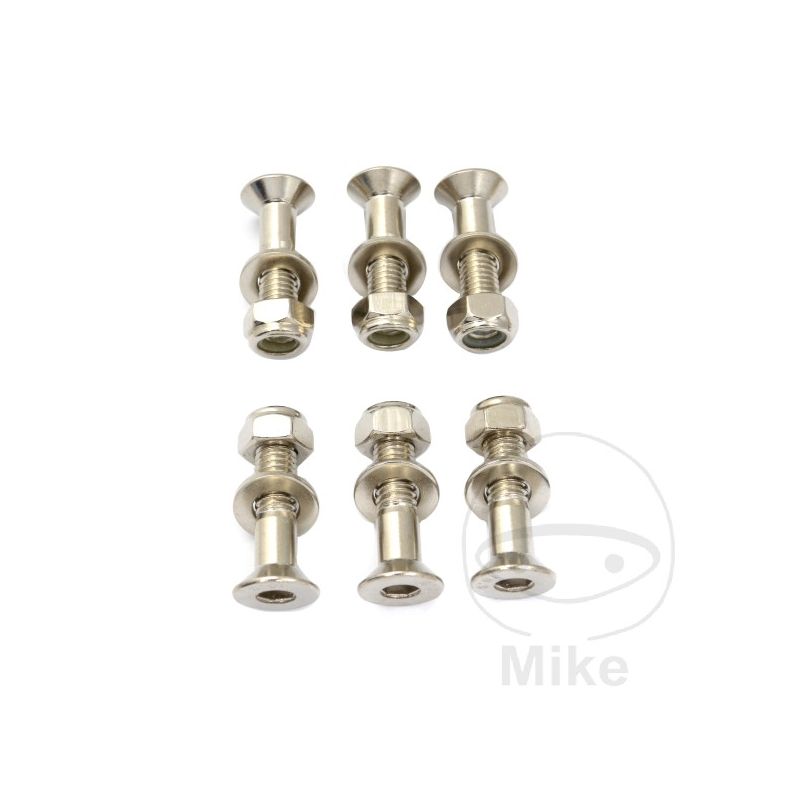 Tornillos Corona JMP M8x1.25 35mm Cincado | Motos Camaral