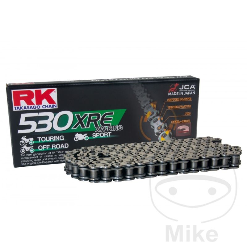 Cadena RK XW-Ring 530XRE por Pasos | RK | Motos Camaral