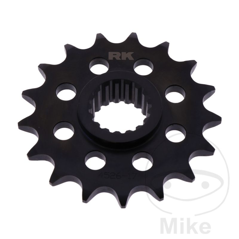 Piñón Racing 17 Dientes Paso 520 Ø25/28 | Motos Camaral