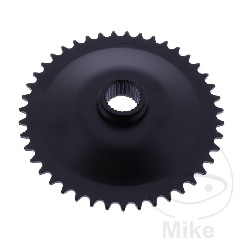 Corona 43 Dientes Paso 415 Negra | Motos Camaral