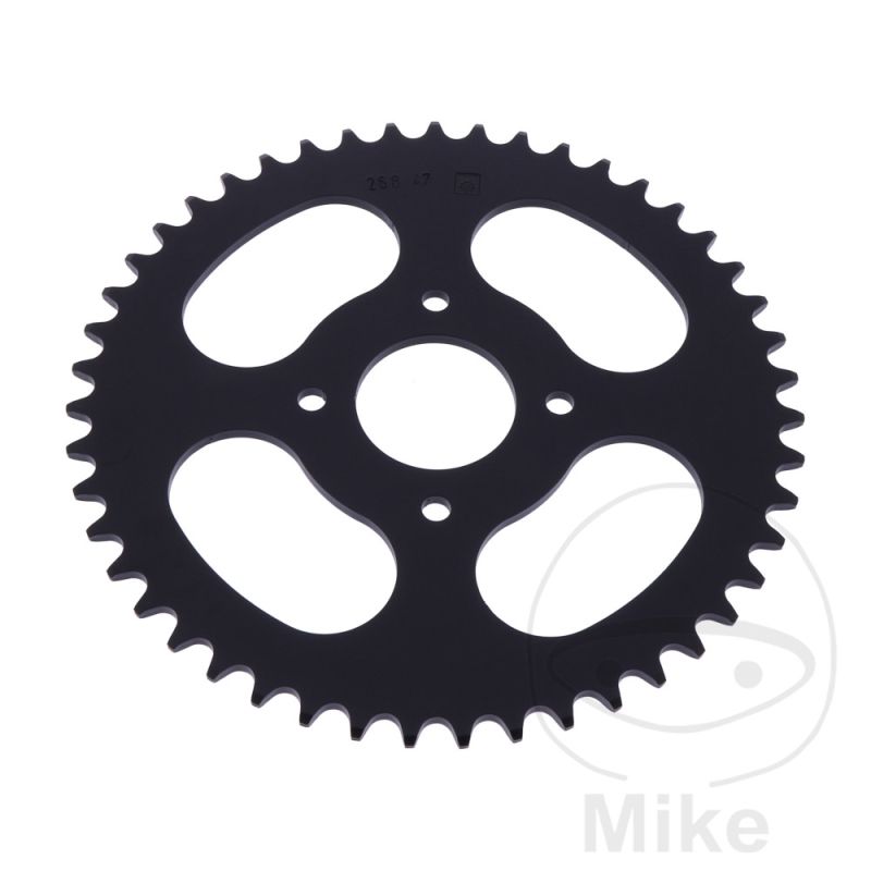 Corona 47 Dientes Paso 415 Negra | Ø42.5/66 | Motos Camaral