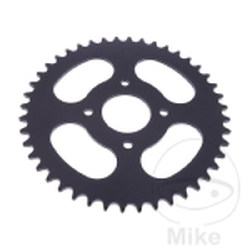 Corona 44 Dientes Paso 415 Negra | Recambio Moto | Motos Camaral