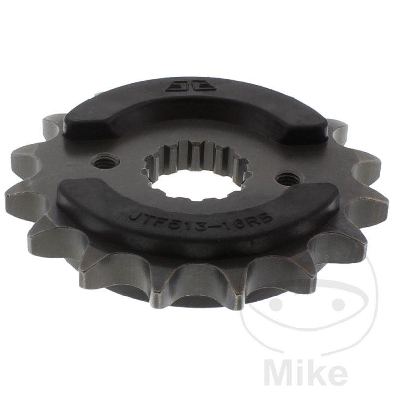 Piñón 16 Dientes Paso 530 con Goma | Motos Camaral