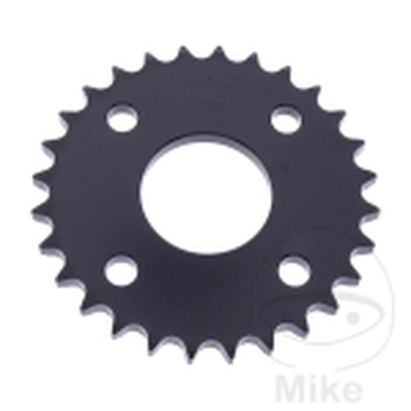 Corona 28 Dientes Paso 428 Negra 44x80mm | Motos Camaral