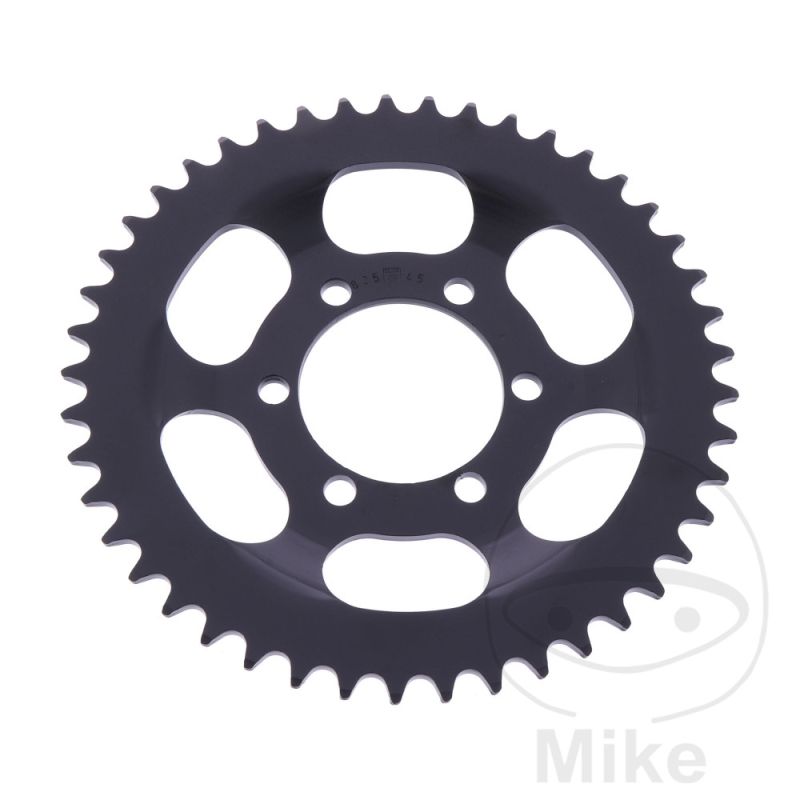 Corona 45D Paso 415 Negra | Recambio Moto | Motos Camaral