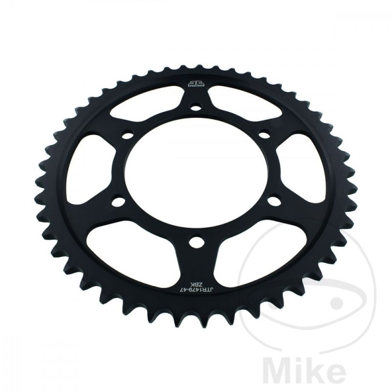 Corona 47D Paso 530 Negro | Recambio Moto | Motos Camaral