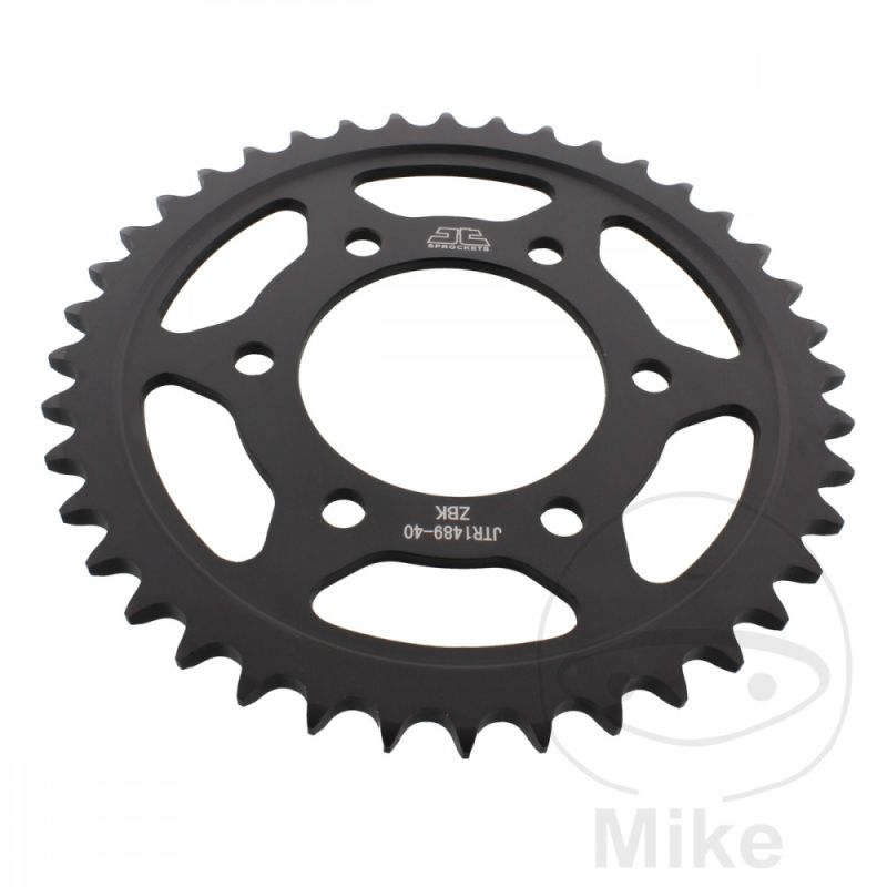 Corona 40 Dientes Paso 525 Negra | Motos Camaral