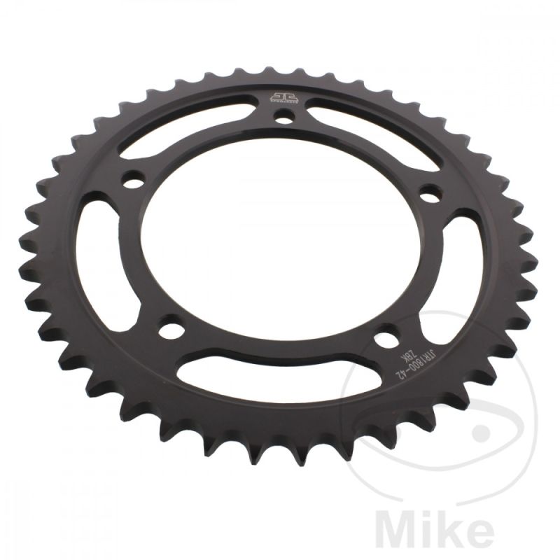 Corona 42 Dientes Paso 530 Negro | Recambio Moto | Motos Camaral