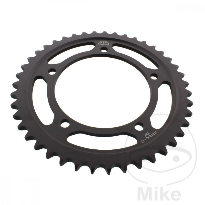 Corona 43 Dientes Paso 530 Negro | Recambio Moto | Motos Camaral