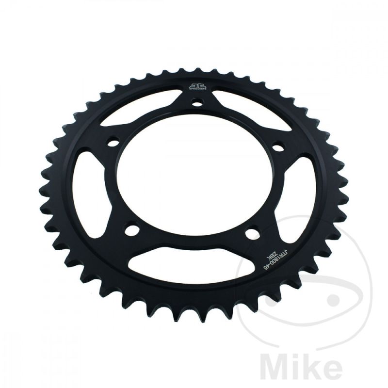 Corona 45 Dientes Paso 530 Negro | Recambio Moto | Motos Camaral