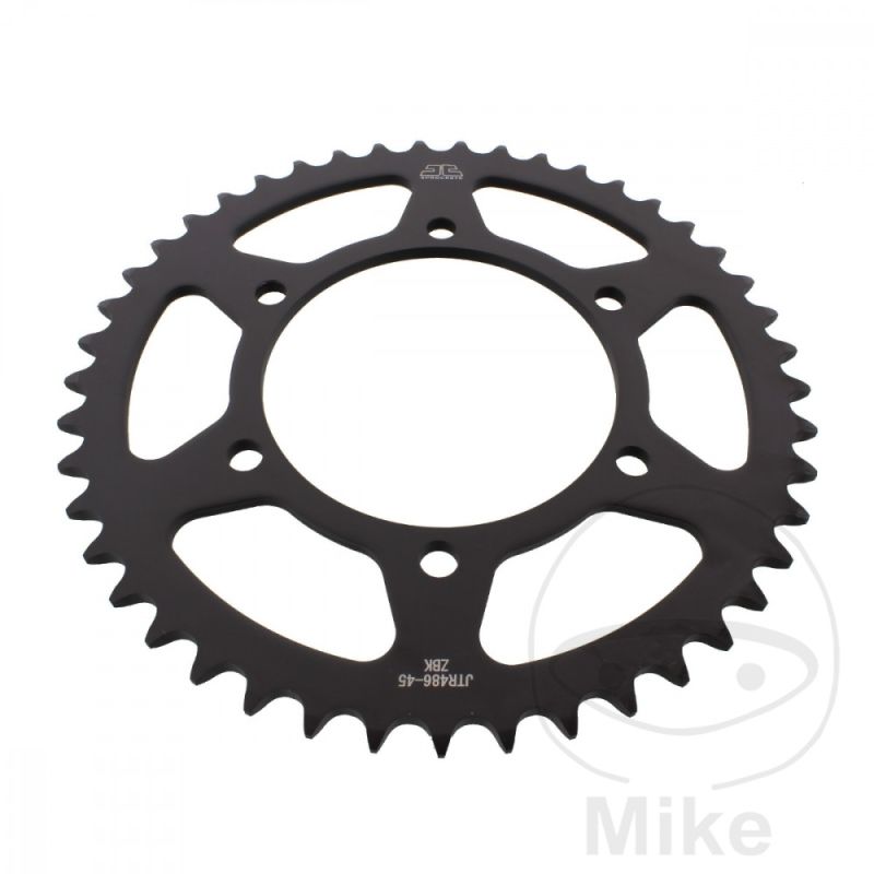 Corona 45 Dientes Paso 520 Negra | Motos Camaral