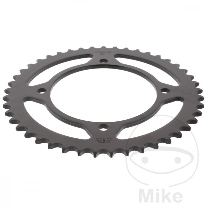 Corona 45 Dientes Paso 520 Negra | Motos Camaral