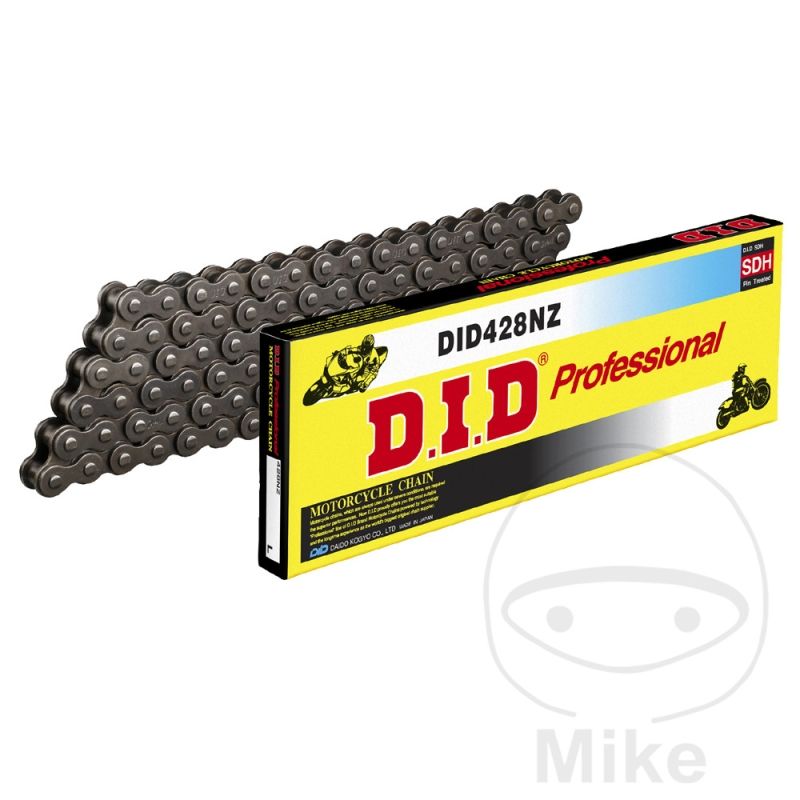 Cadena DID 428NZ 132 Eslabones sin Retén | DID | Motos Camaral