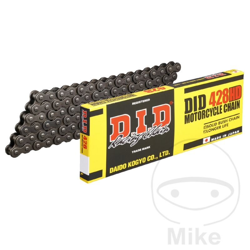 Cadena DID 428HD 100 Eslabones sin Retén | DID | Motos Camaral