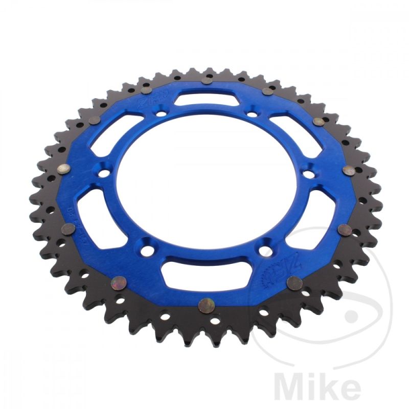 Corona ZF Dual 49 Dientes Paso 520 Azul | Motos Camaral