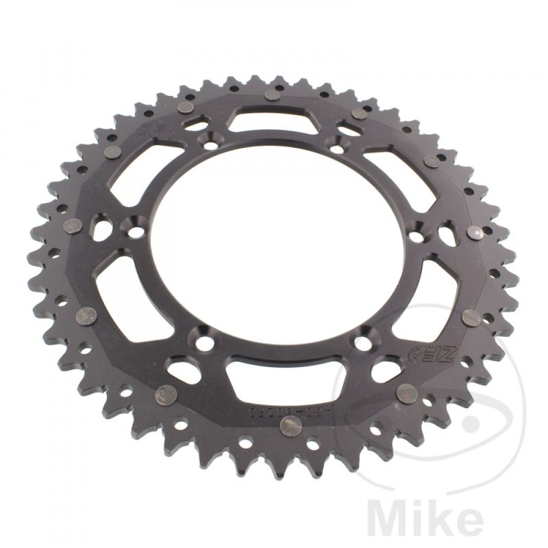 Corona Dual ZF 50 Dientes Paso 520 Negra | Motos Camaral