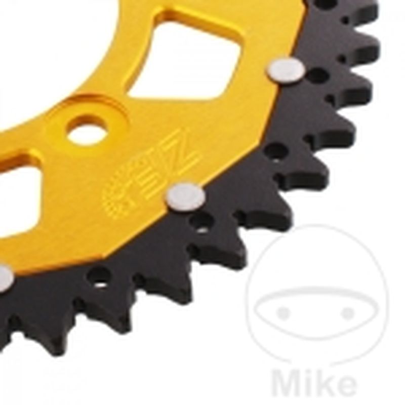 Corona ZF Dual 46 Dientes Paso 520 Dorada | Motos Camaral