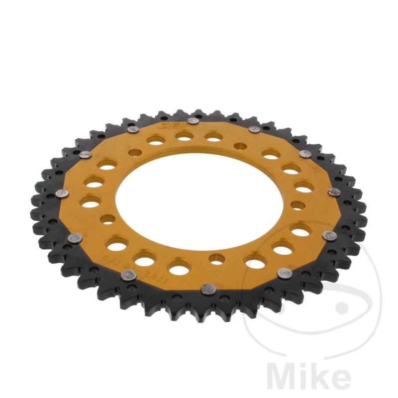 Corona ZF Dual 46 Dientes Paso 525 Dorada | Motos Camaral