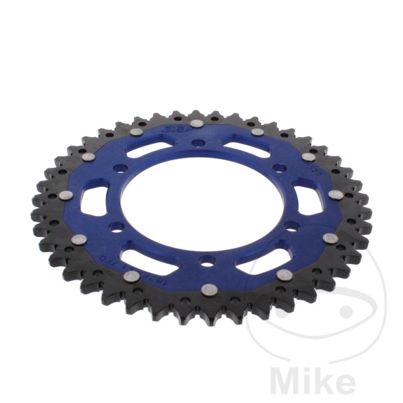 Corona dual ZF 44D paso 525 azul | Motos Camaral
