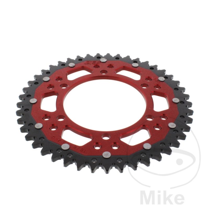 Corona Dual ZF 45 Dientes Paso 525 Roja | Motos Camaral