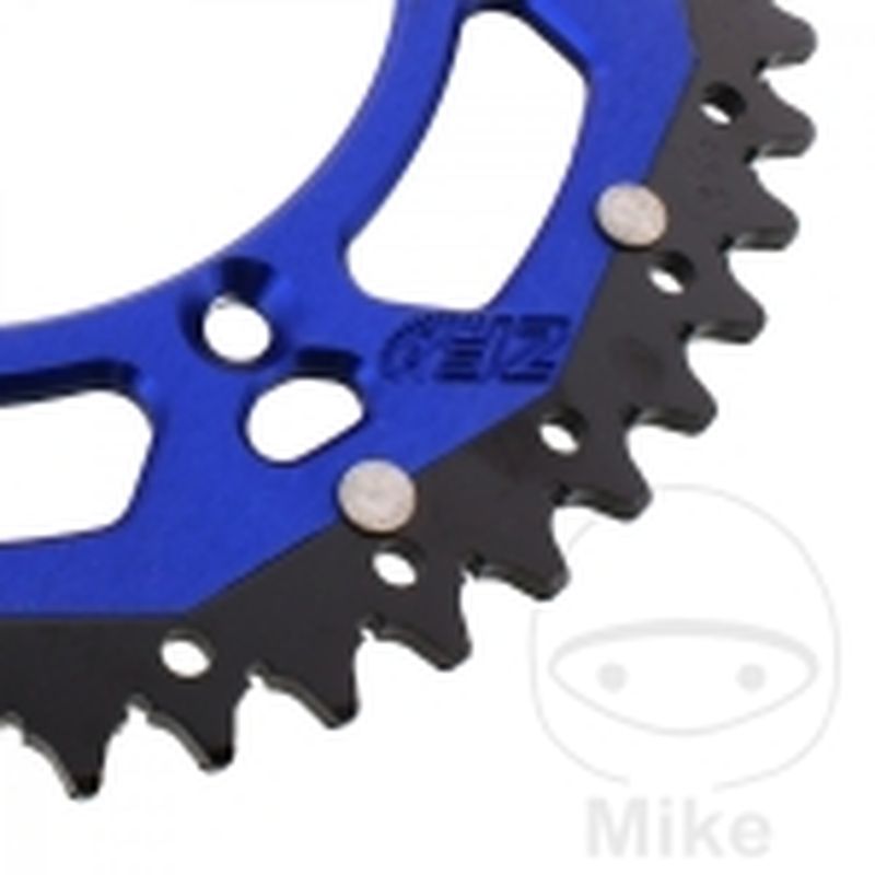 Corona ZF Dual 50 Dientes Paso 520 Azul | Motos Camaral