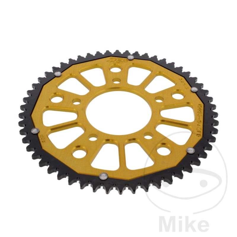 Corona Dual ZF 54 Dientes Paso 428 Dorada | Motos Camaral