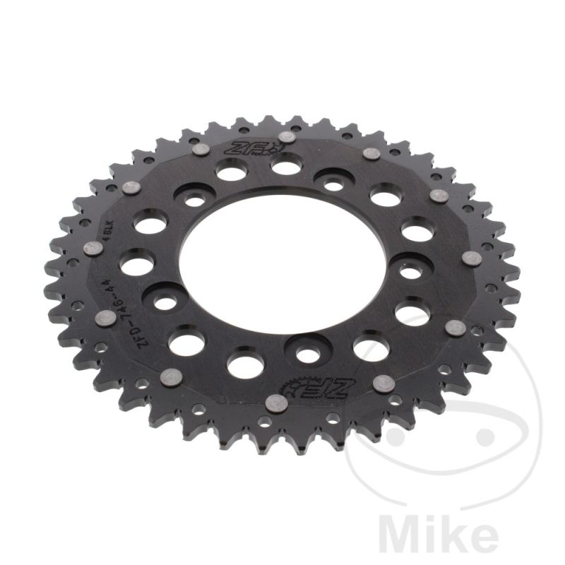 Corona Dual ZF 44 Dientes Paso 520 | Motos Camaral