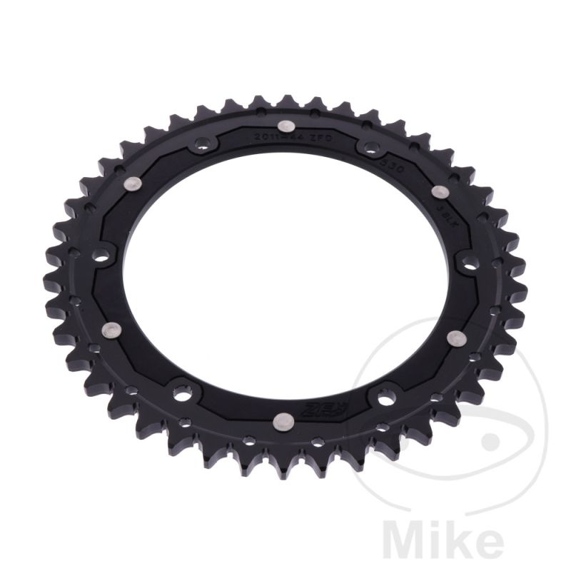 Corona ZF Dual 44 Dientes Paso 530 | Motos Camaral